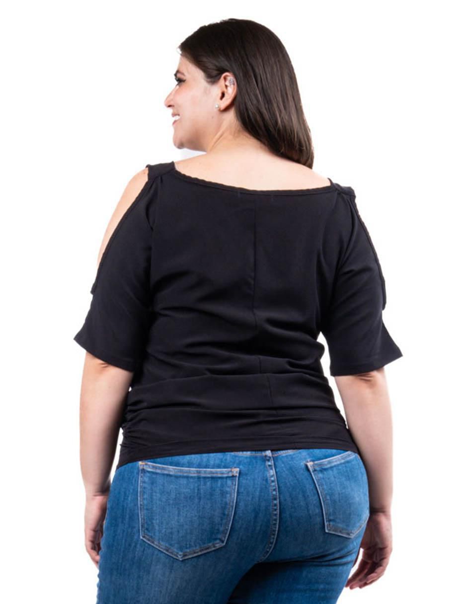 Blusa manga corta para mujer 8