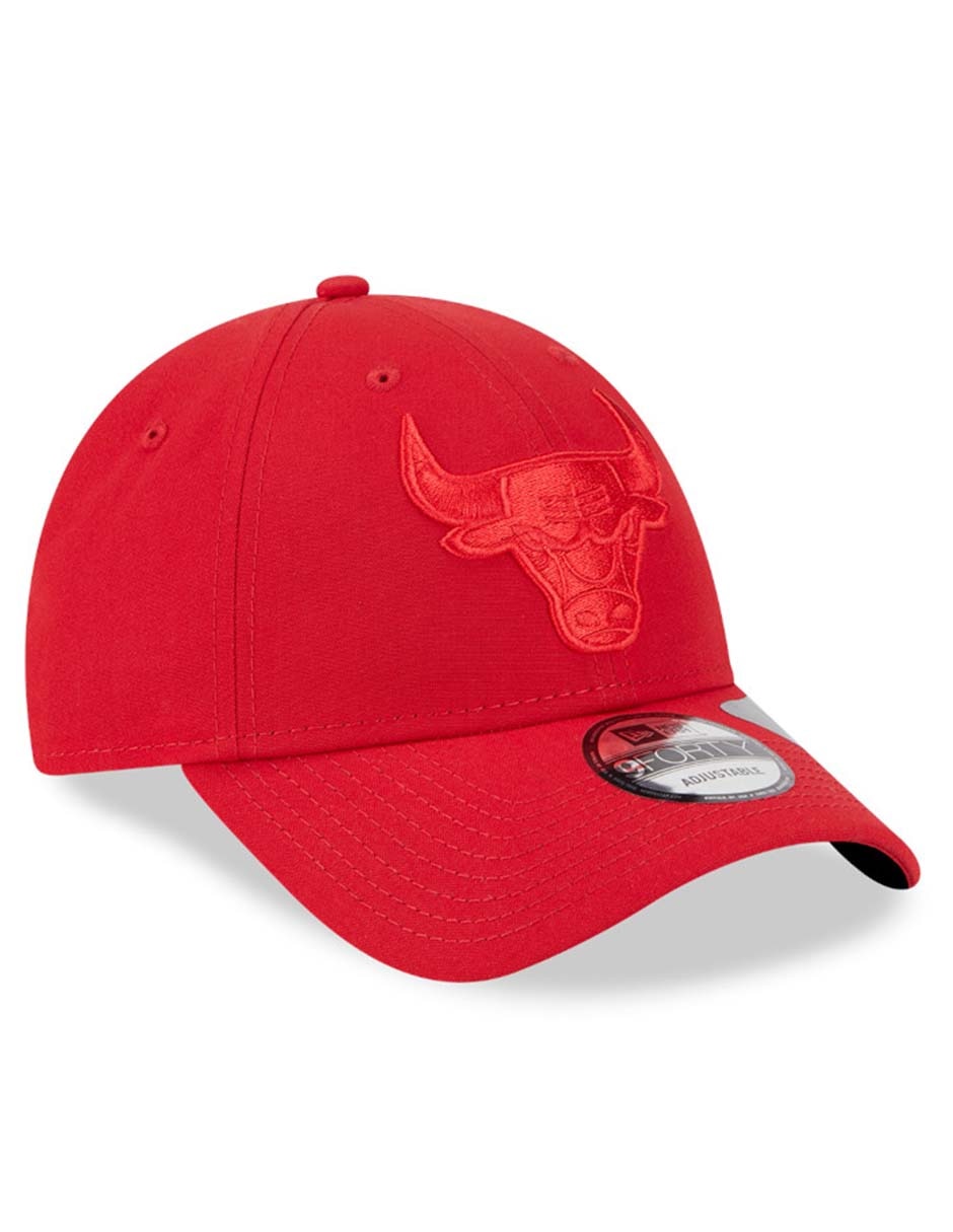 Gorra visera curva correa ajustable para básquetbol NBA Chicago Bulls para adulto 3