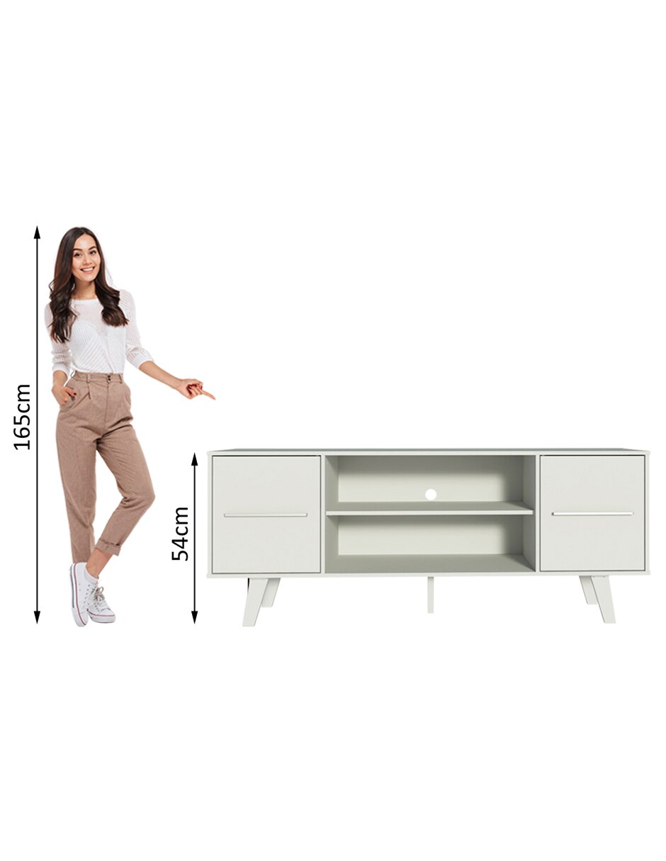 Mueble de TV armable Copenhagen de MDP 3