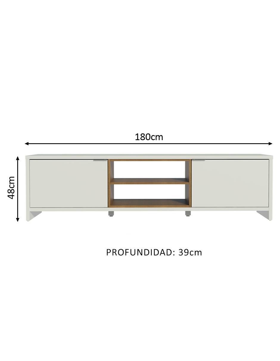 Mueble de TV armable Metz de MDP 8