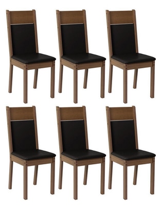 Set de sillas 6 piezas Madesa de MDP