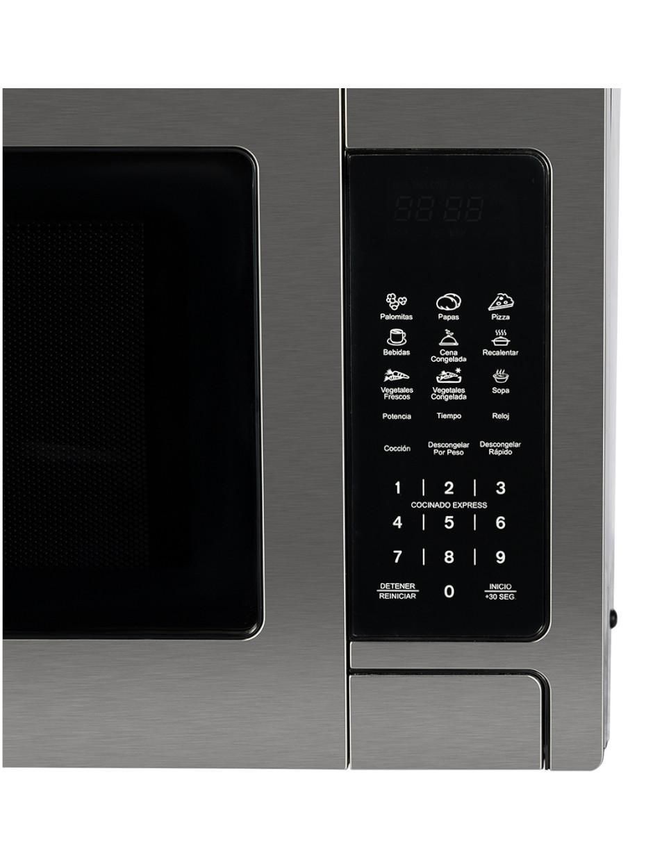 MICROONDAS CONVENC, 1.1 PIES, PLATEADO