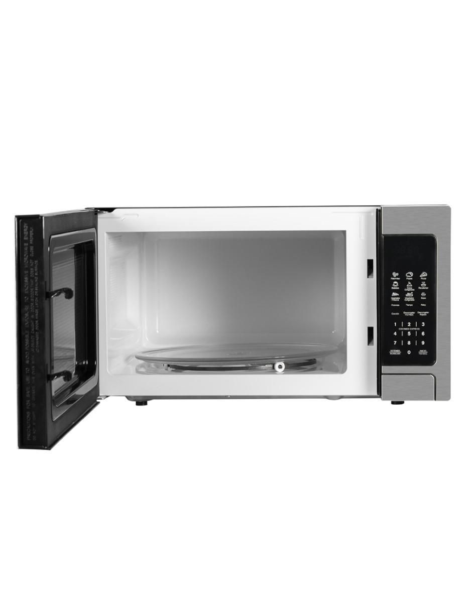 MICROONDAS GRILL A, 1.4 PIES, PLATEADO