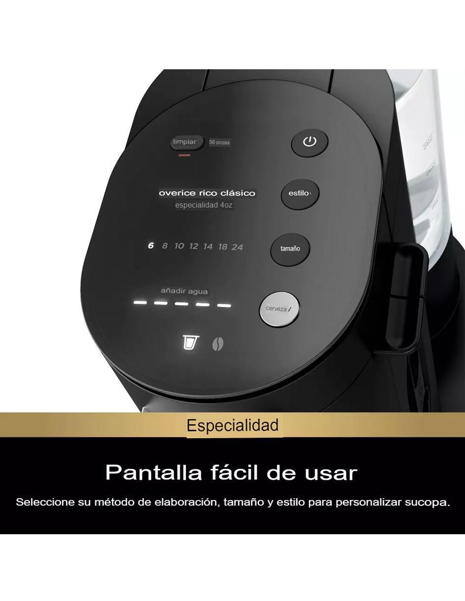 CAFETERA ESPRESSO CÁPSULAS Y MO, NEGRO