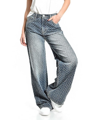 Jeans wide leg para mujer