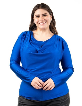 Blusa manga larga para mujer 1