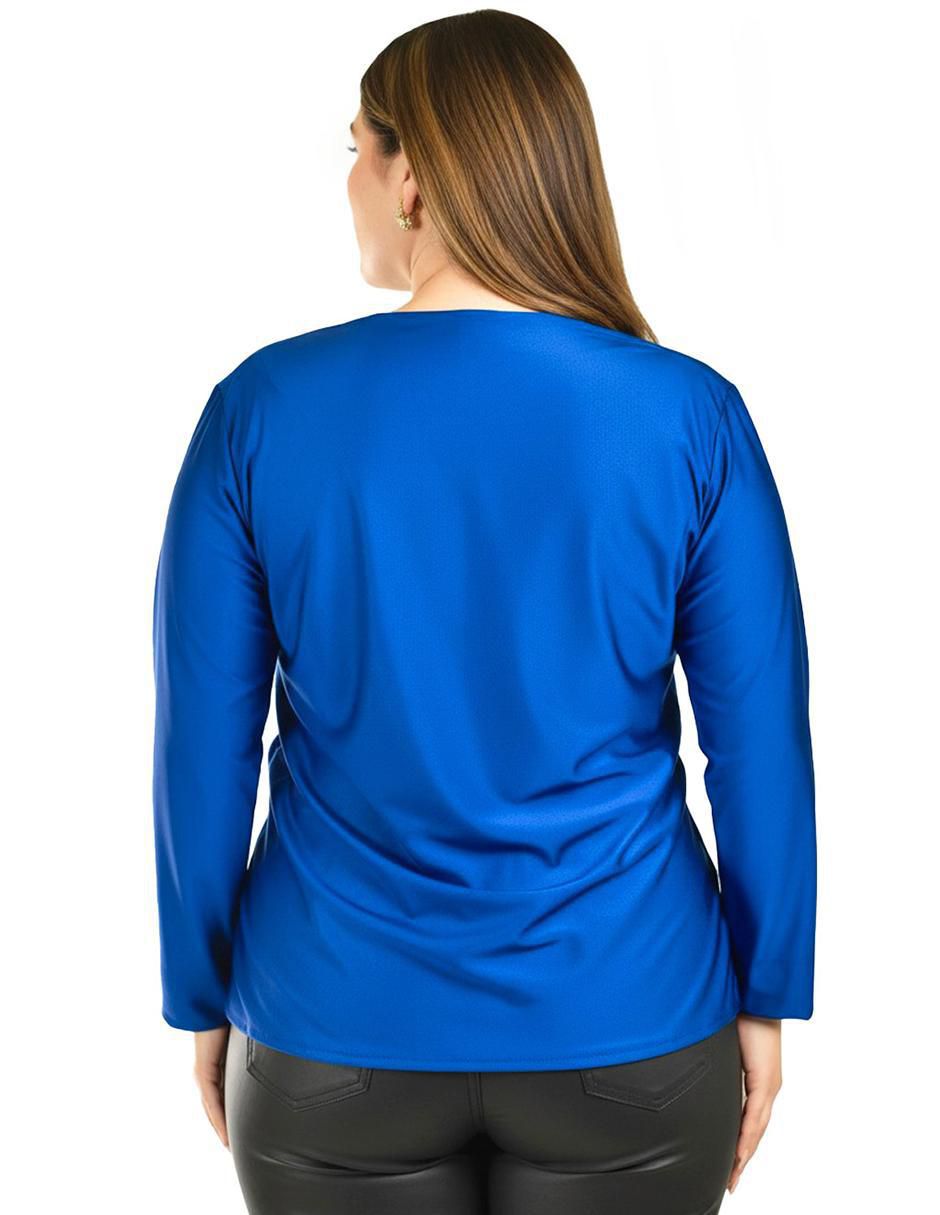Blusa manga larga para mujer 6