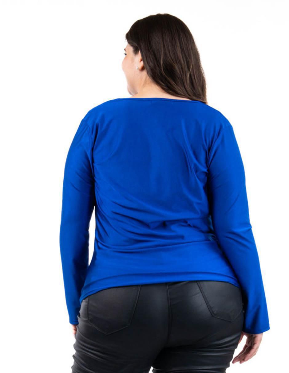 Blusa manga larga para mujer 8