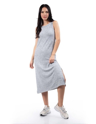 Vestido midi casual para mujer Vestido midi casual para mujer