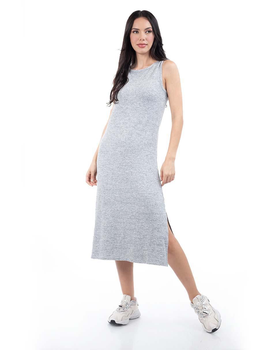 Vestido midi casual para mujer