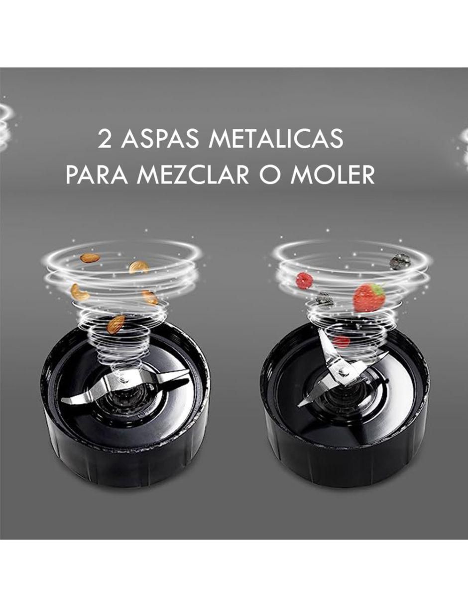 SET LICUADORA PERSONAL EPB-1800, NEGRO 3