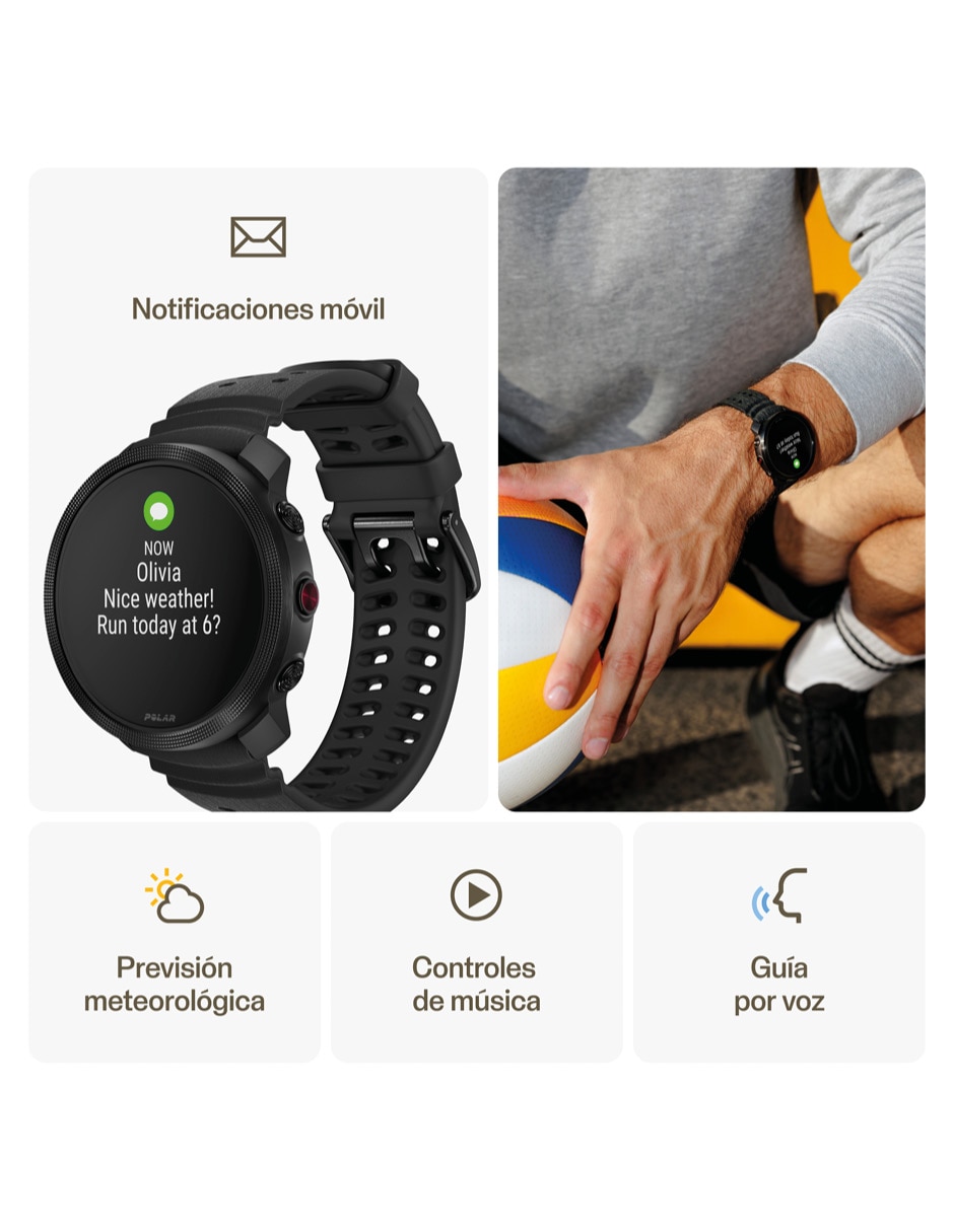 Monitor de ejercicio Vantage M3 Amoled 9