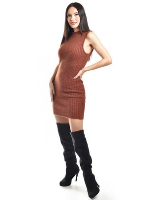 Vestido corto casual para mujer