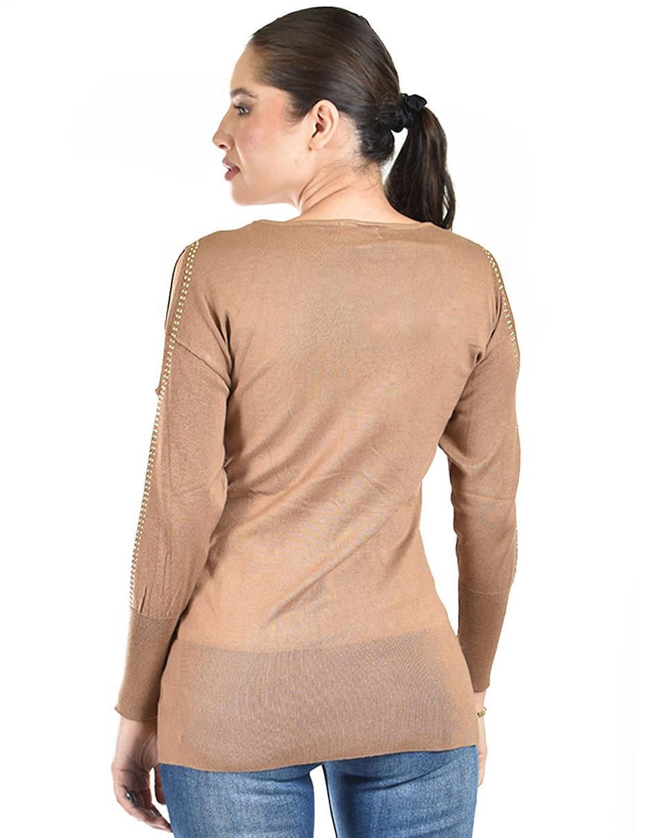 Blusa manga larga para mujer 8