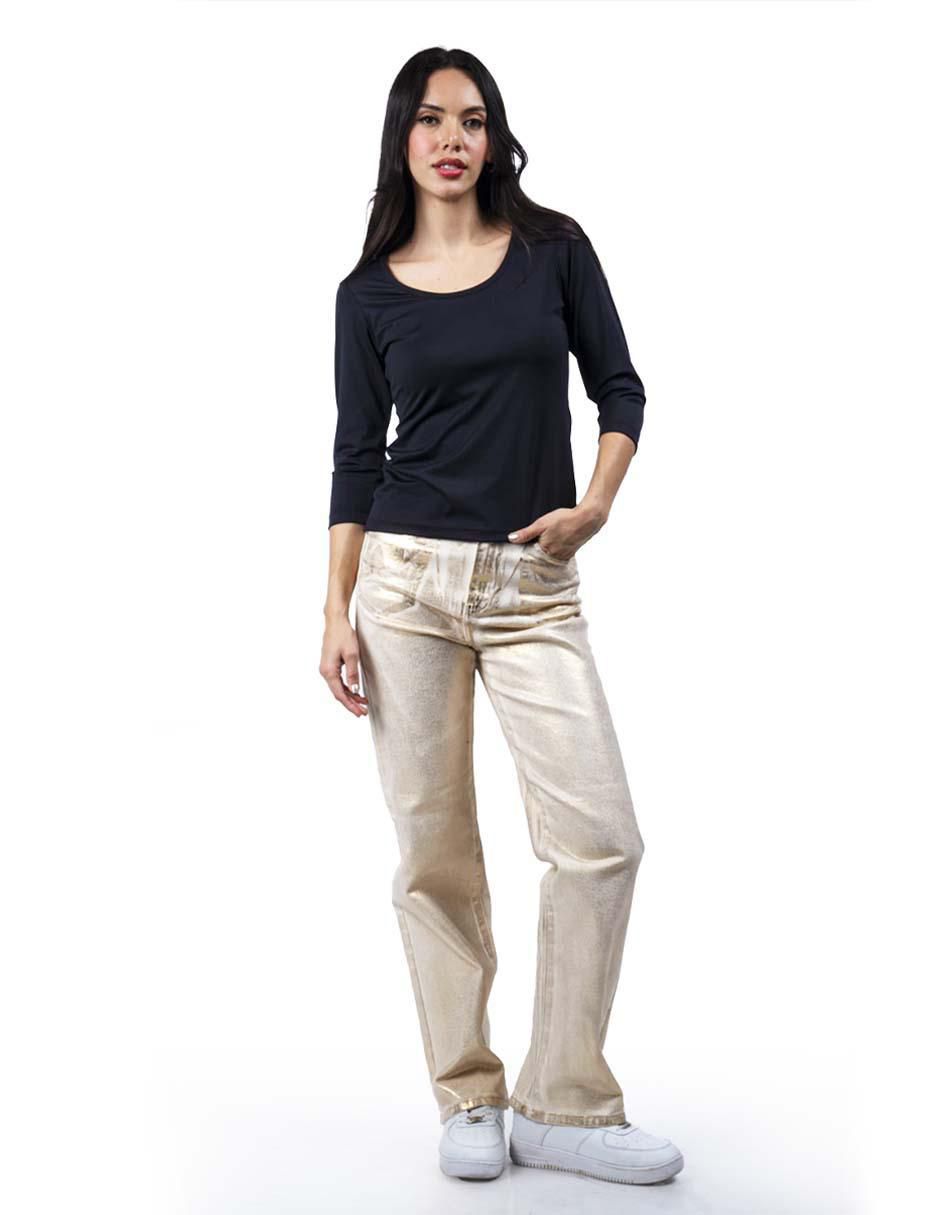 Blusa manga 3/4 para mujer 9