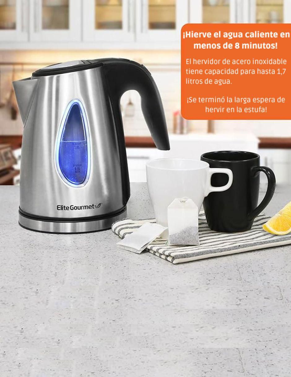 HERVIDOR EKT-1271 ELI, 1.7 L, PLATEADO 3