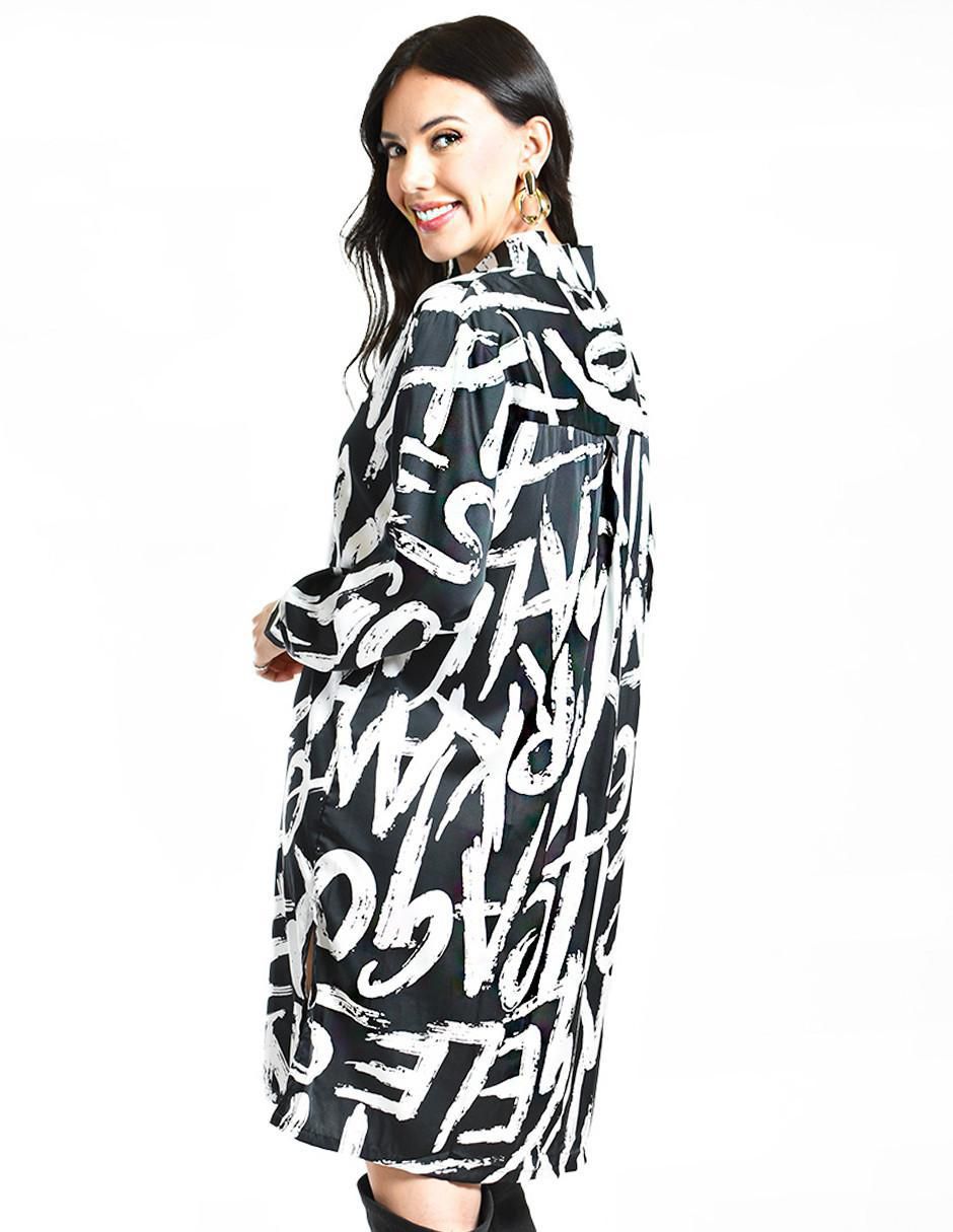 Vestido arriba rodilla casual para mujer 4