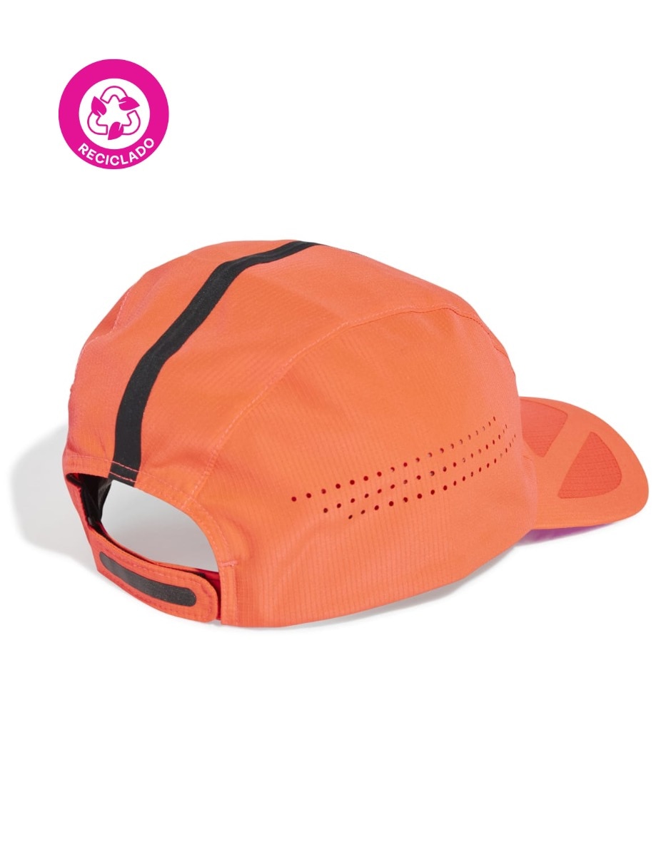 Gorra con visera curva correa ajustable para correr para adulto