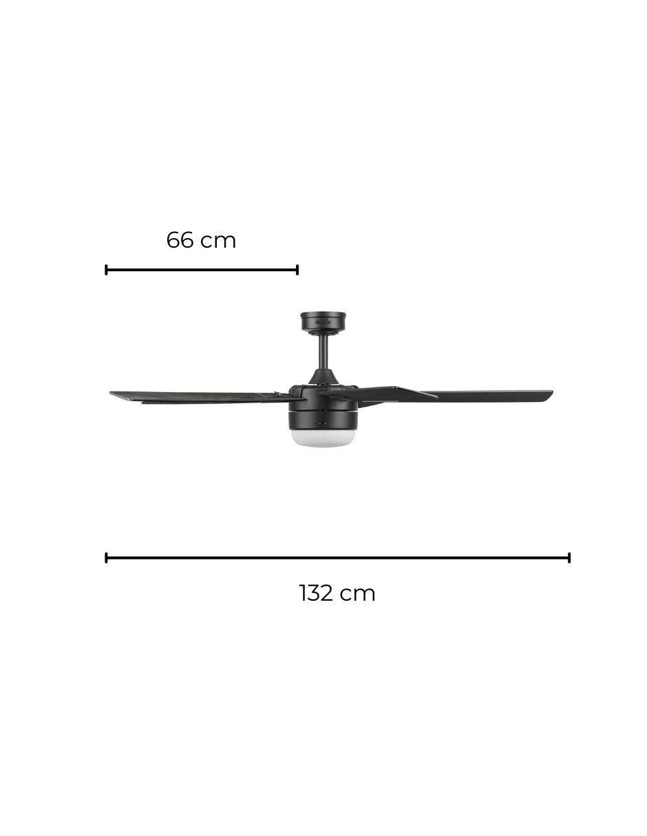 Ventilador de techo con control remoto 3 velocidades 5
