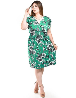 Vestido a la rodilla casual para mujer Vestido a la rodilla casual para mujer