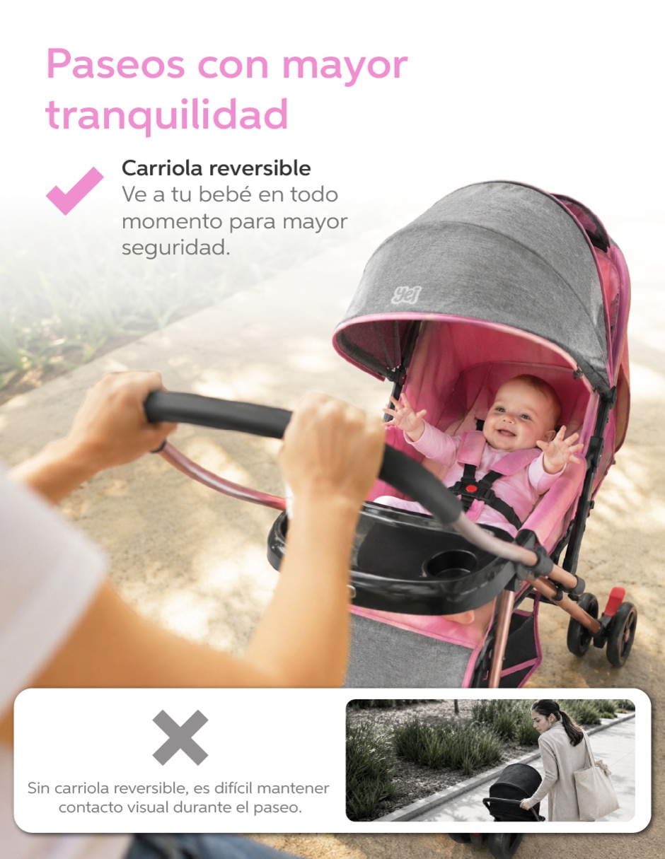 Carriola estándar yei plegable
