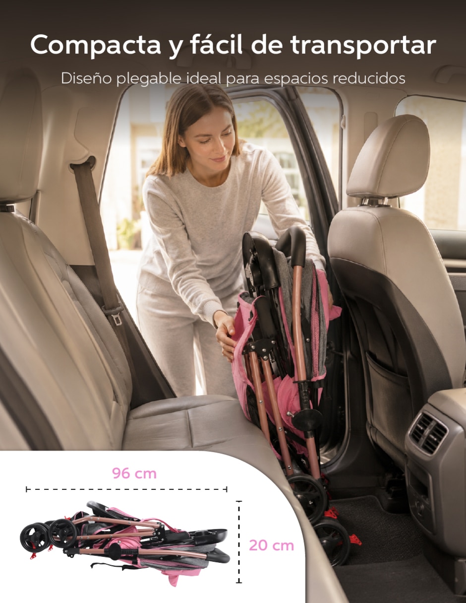 Carriola estándar yei plegable