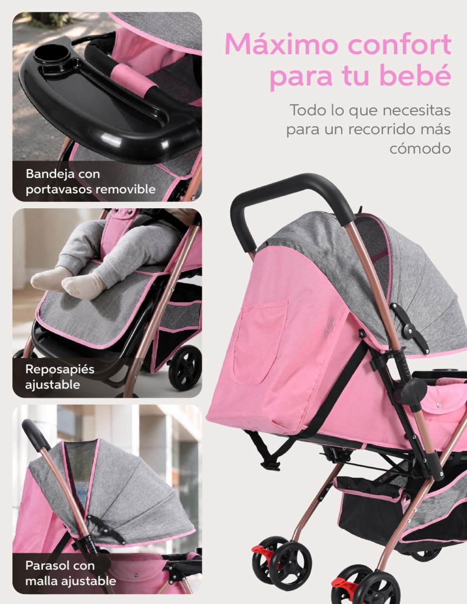 Carriola estándar yei plegable