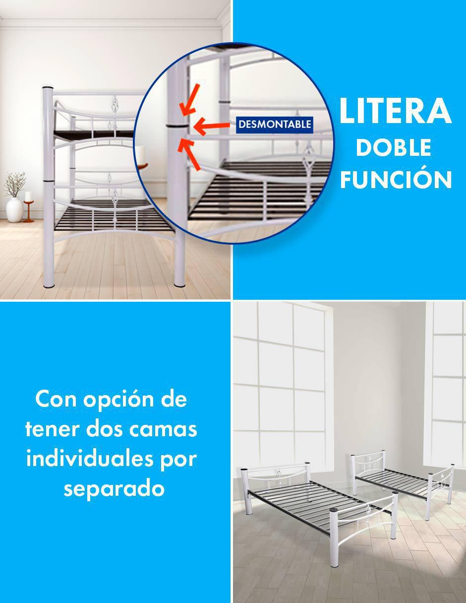 Litera de metal Litera de metal