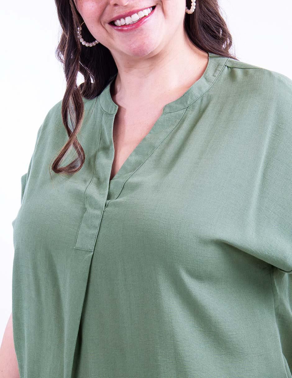 Blusa manga corta para mujer 9