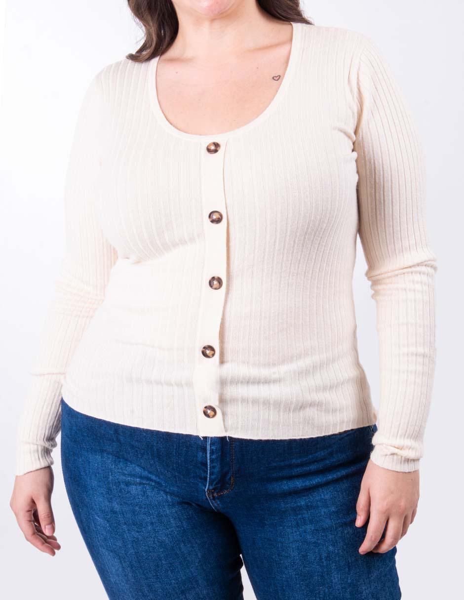Suéter Roman Fashion cuello redondo para mujer