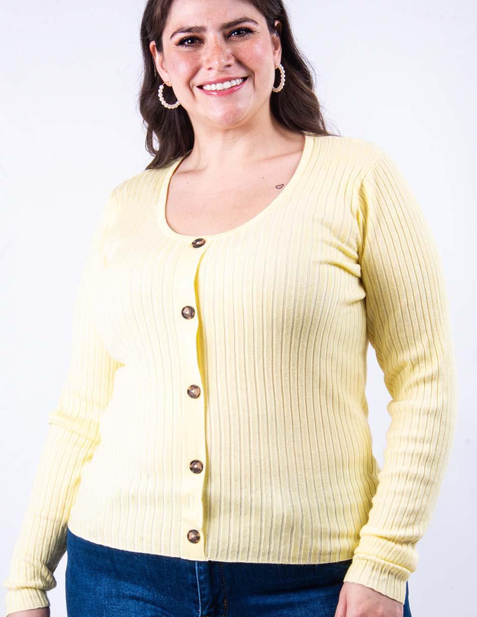 Suéter Roman Fashion cuello redondo para mujer