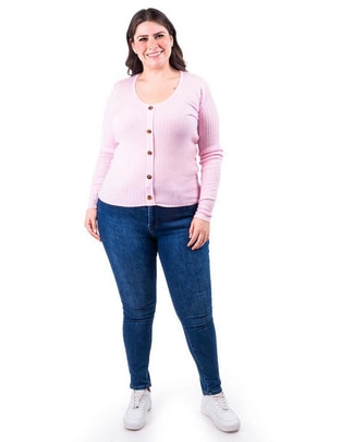 Suéter Roman Fashion cuello redondo para mujer