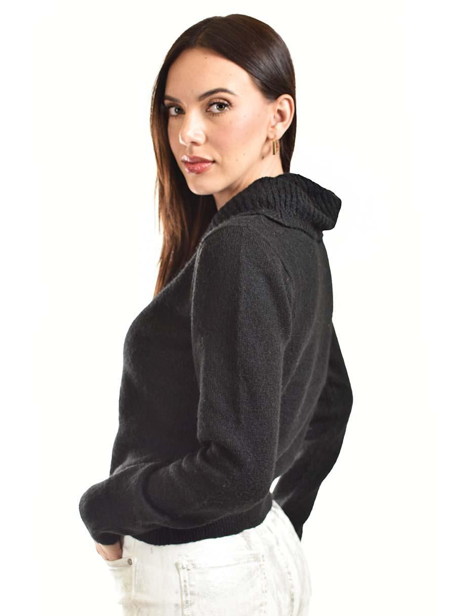 Suéter cuello V para mujer 5