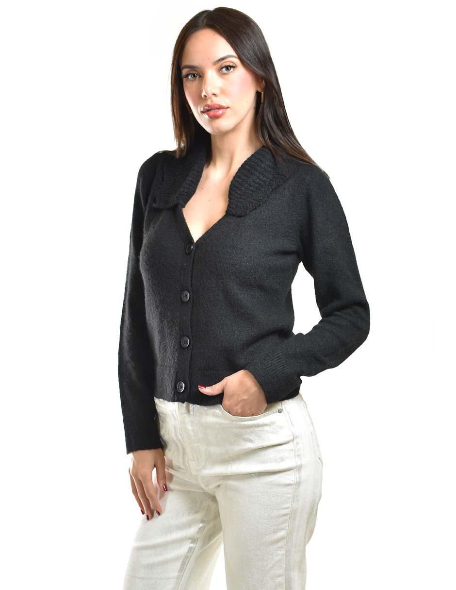 Suéter cuello V para mujer 2