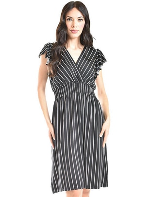 Vestido a la rodilla casual para mujer Vestido a la rodilla casual para mujer