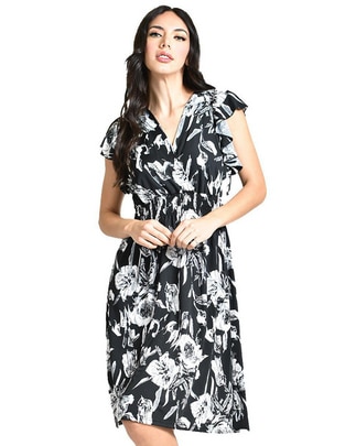 Vestido a la rodilla casual para mujer Vestido a la rodilla casual para mujer