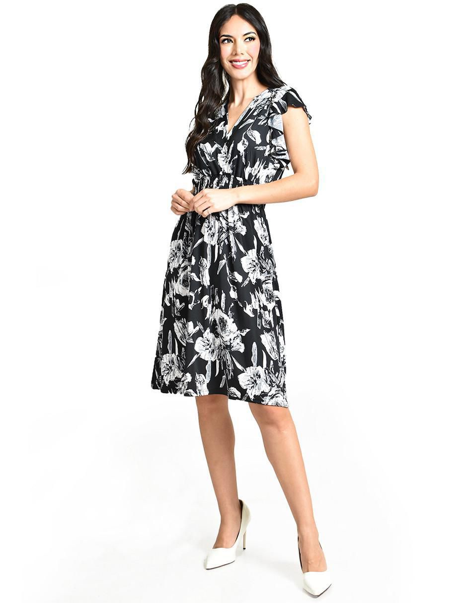 Vestido a la rodilla casual para mujer 5