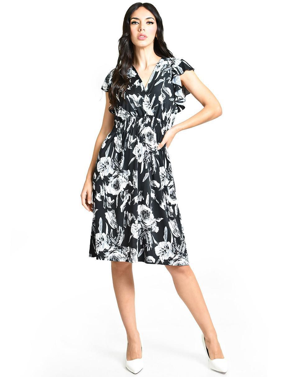 Vestido a la rodilla casual para mujer 2