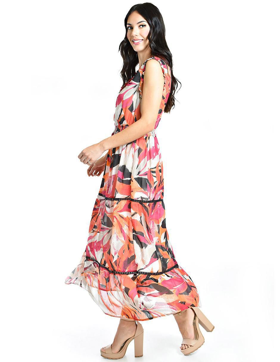 Vestido largo casual para mujer 5