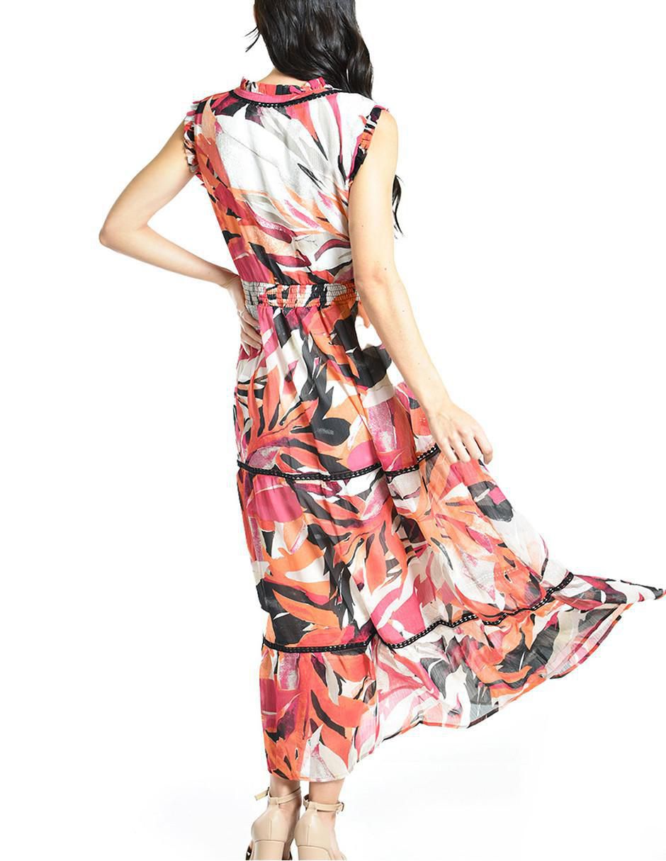 Vestido largo casual para mujer