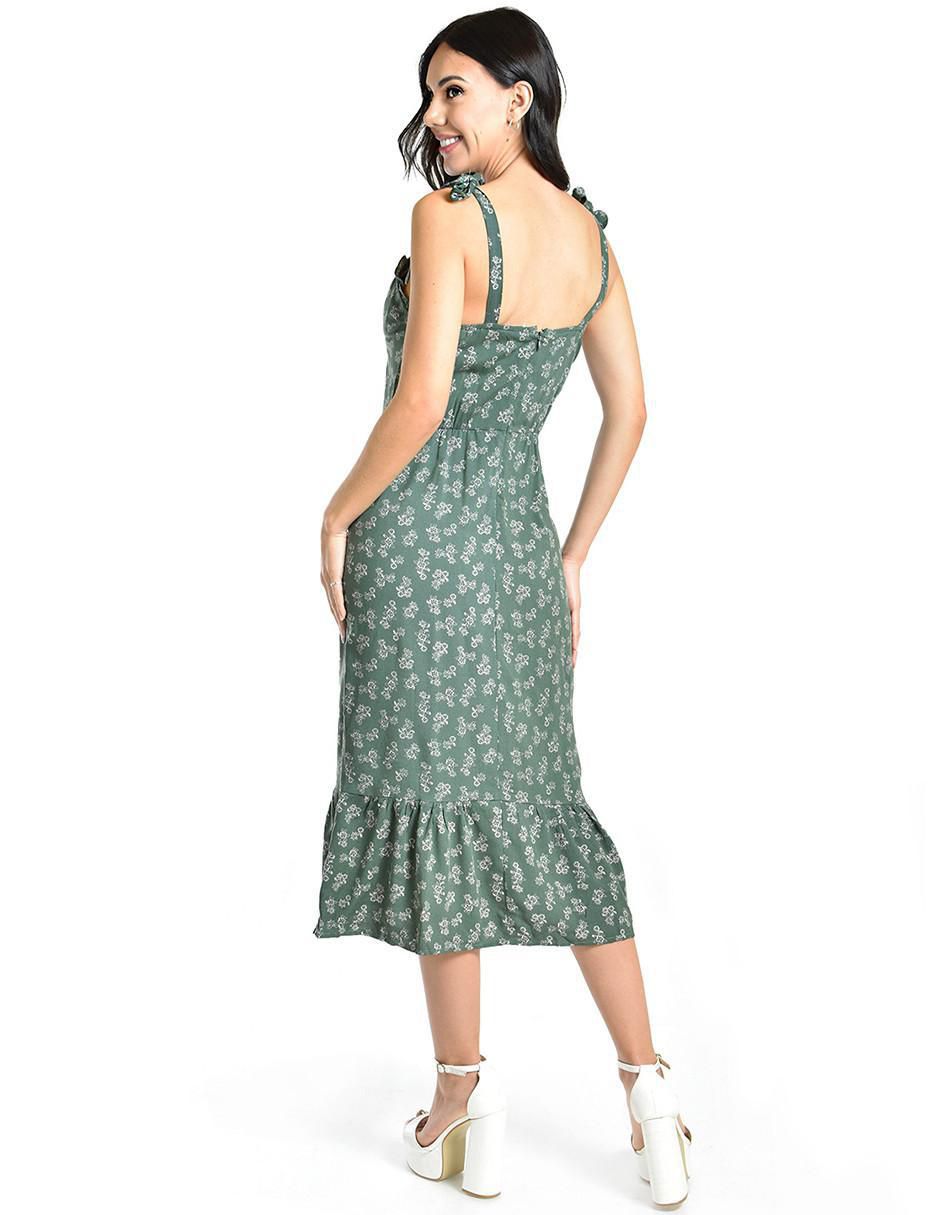 Vestido midi casual para mujer