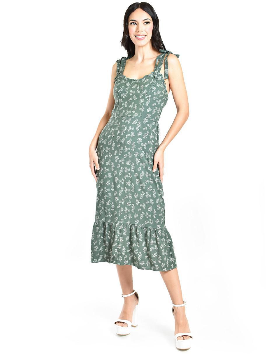 Vestido midi casual para mujer