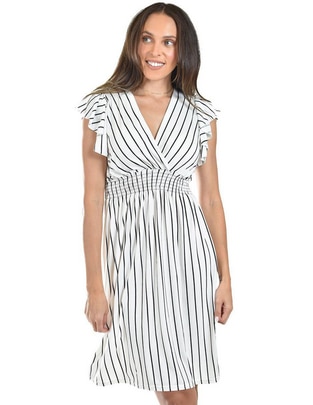 Vestido a la rodilla casual para mujer Vestido a la rodilla casual para mujer