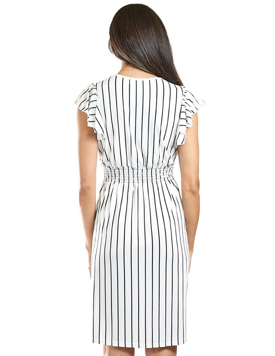 Vestido a la rodilla casual para mujer