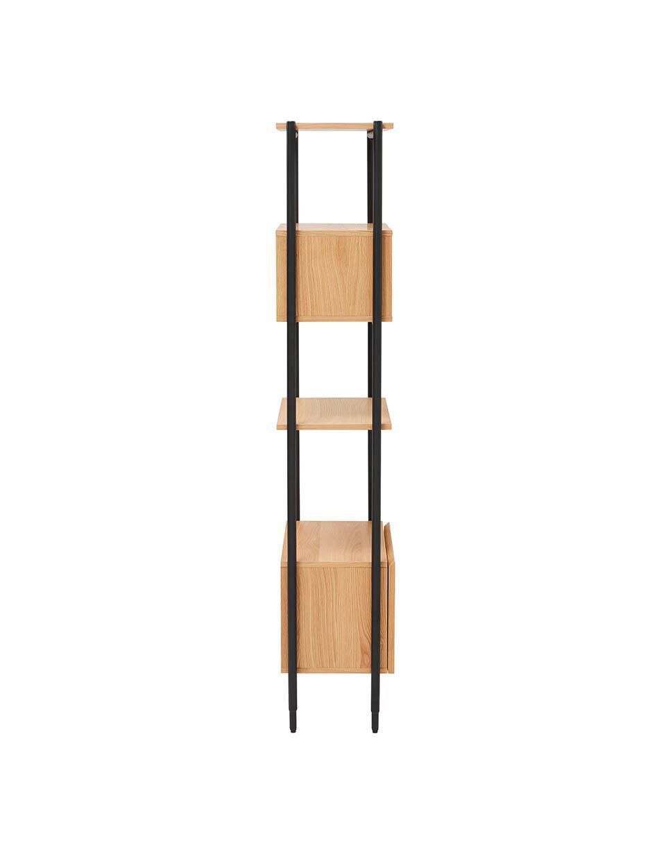Librero armable Visby de melamina 7