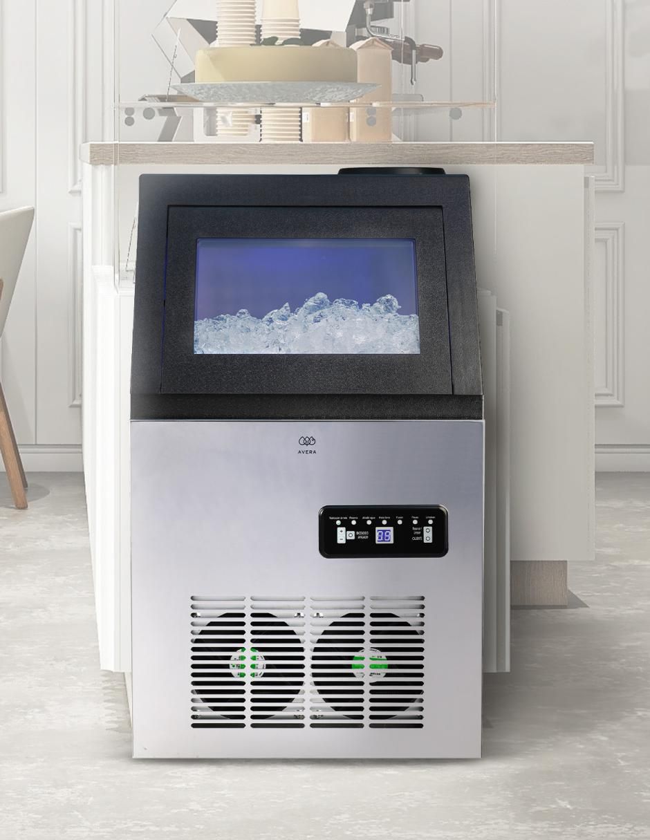 MÁQ P/HIELO MH45K , PLATEADO 3