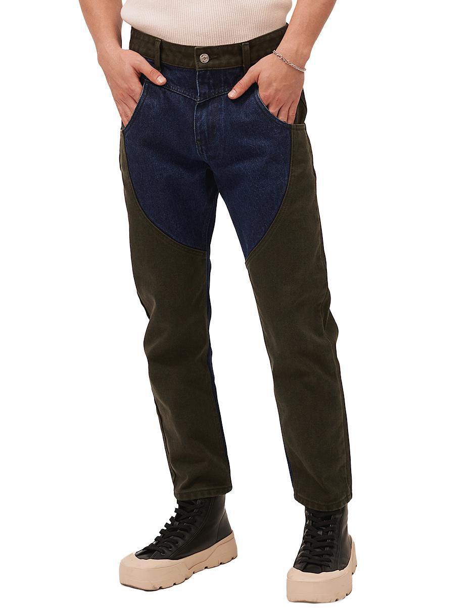 Jeans slim Mchk 8070 lavado obscuro para hombre
