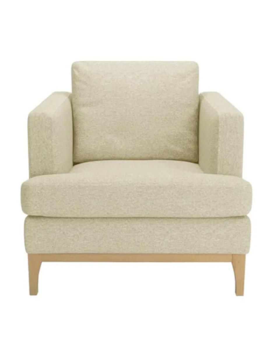 Sillón Velmont de lino 1