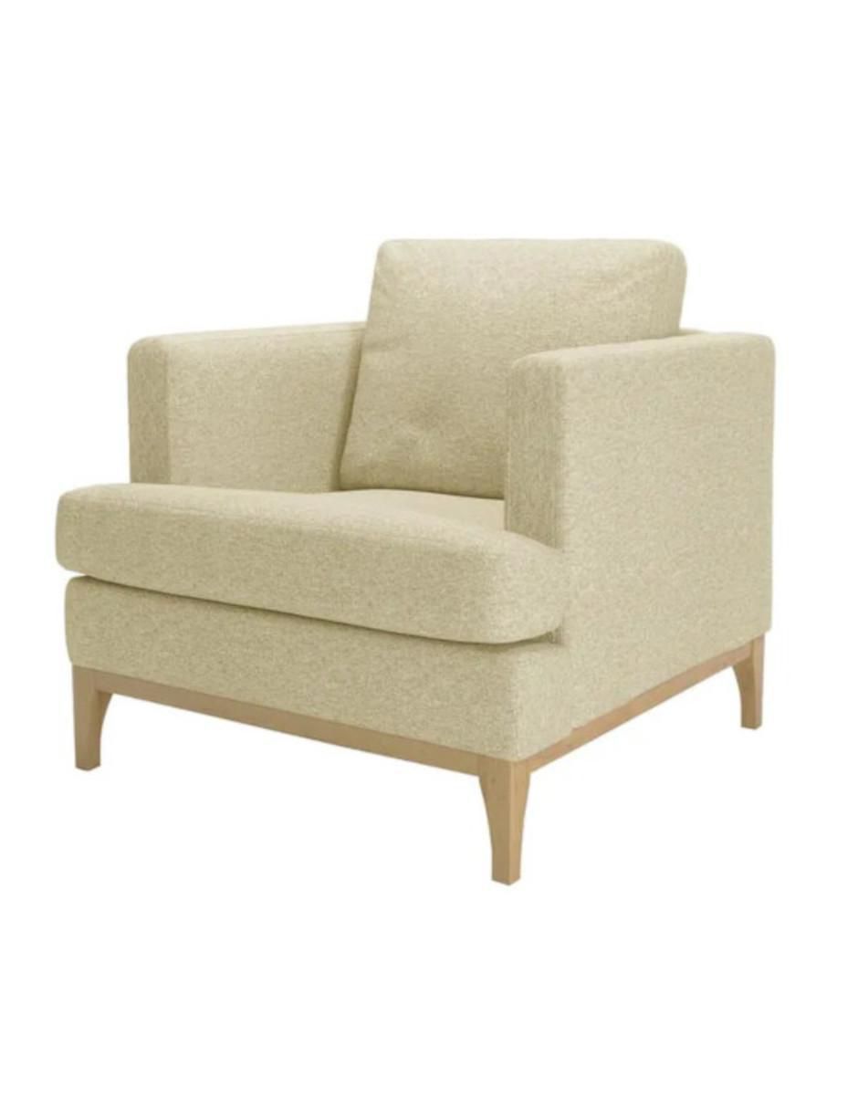 Sillón Velmont de lino 3