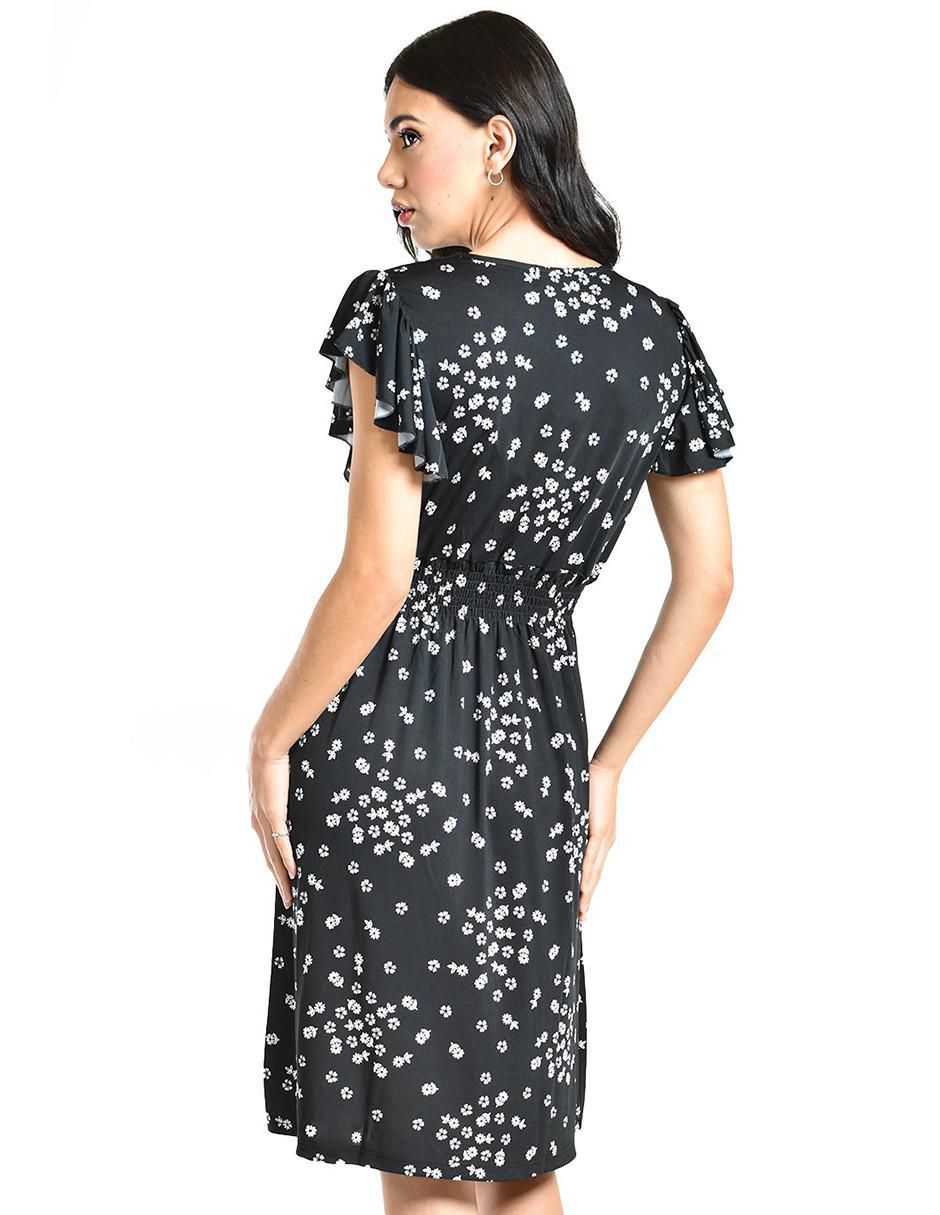Vestido a la rodilla casual para mujer